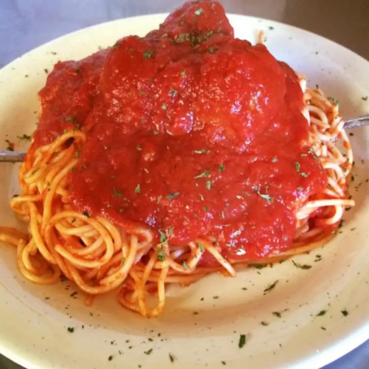 Spaghetti Marinara.
