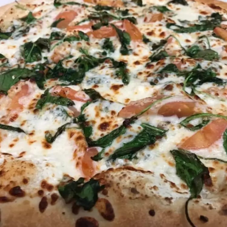 Special White Pizza.